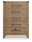 Ridgester Five Drawer Chest