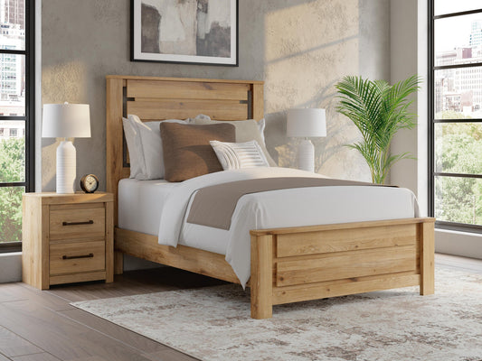 Brozmont Full Panel Platform Bed