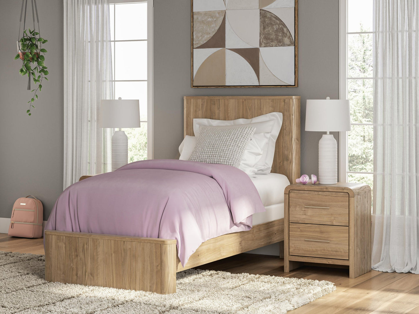 Gramburg Twin Panel Bed