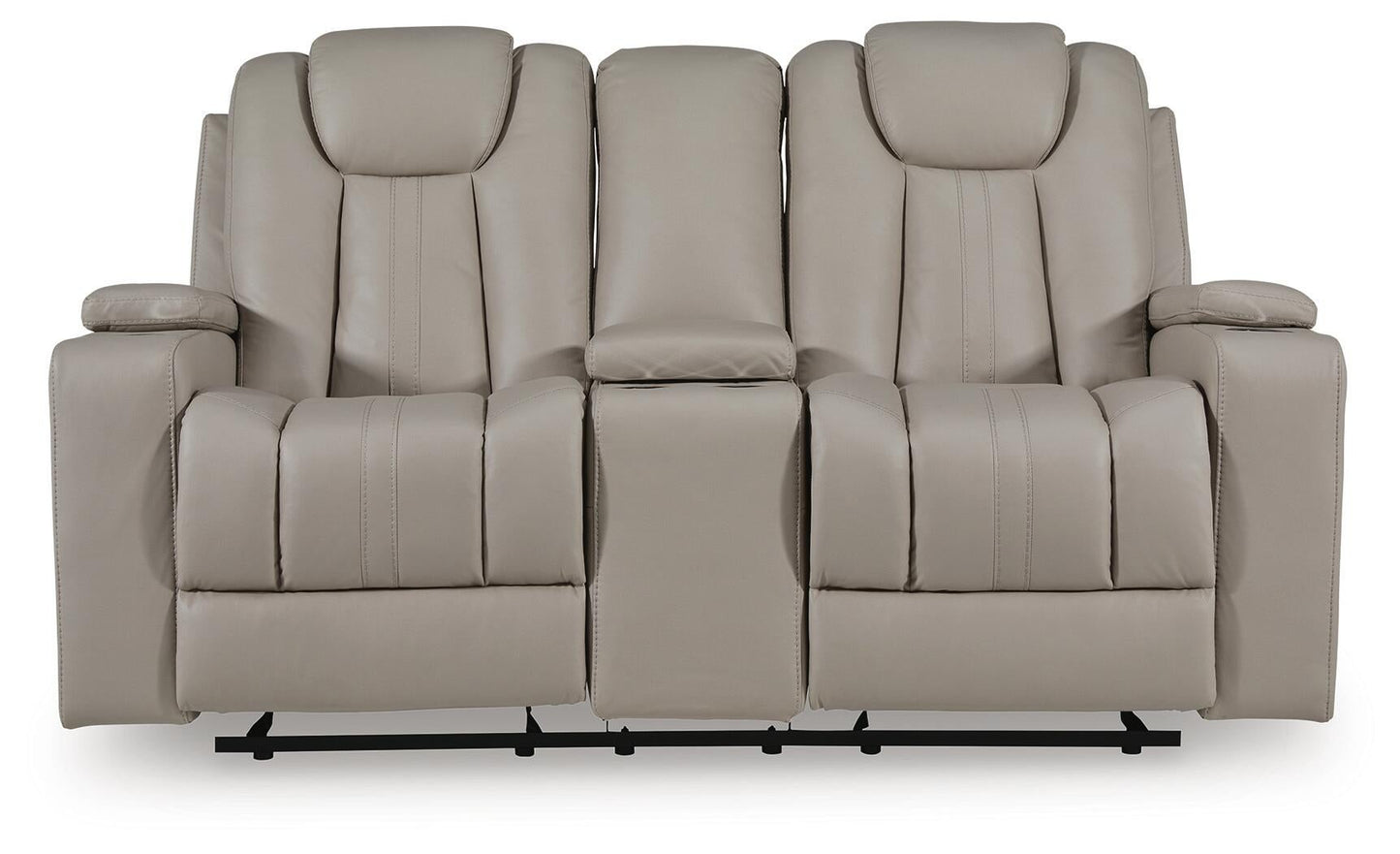 Elevate Edges Glider REC Loveseat w/Console