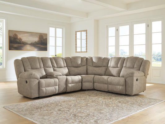 Pearce-Pike 3-Piece Reclining Sectional with Console