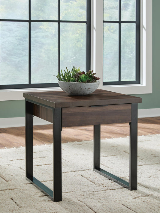 Wickman Falls Square End Table