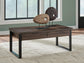 Wickman Falls Rectangular Cocktail Table
