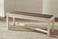 Bolanburg Dining Table and 2 Chairs and 2 Benches