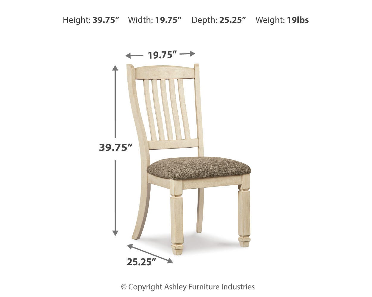 Bolanburg Dining Table and 4 Chairs