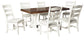 Valebeck Dining Table and 6 Chairs