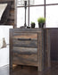 Drystan Twin Panel Bed with 4 Storage Drawers, Dresser, Mirror, Chest and Nightstand