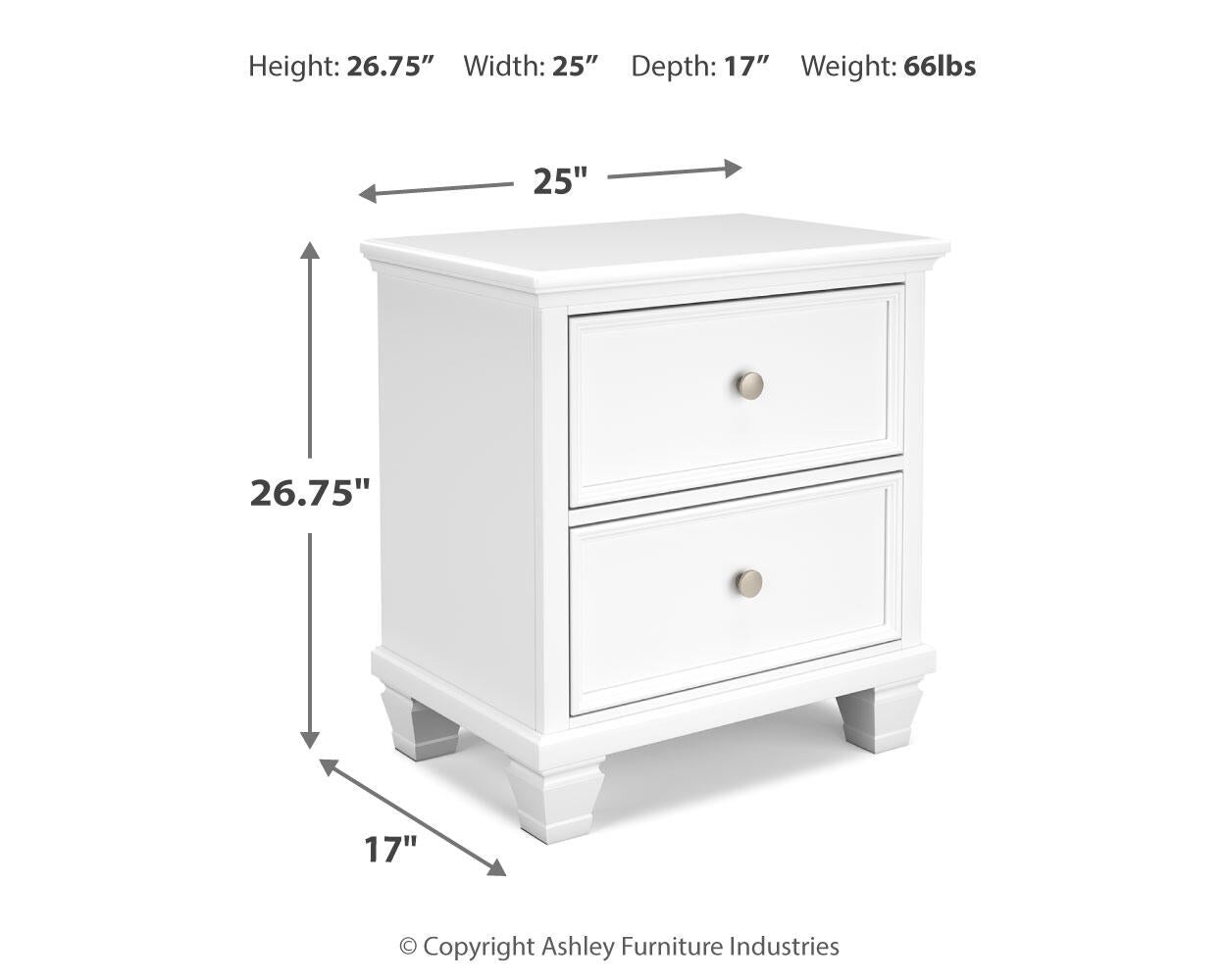 Fortman Twin Panel Bed with Mirrored Dresser, Chest and Nightstand