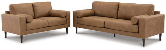 Telora Sofa and Loveseat