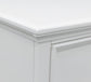 Fortman Queen Panel Bed with Mirrored Dresser, Chest and Nightstand