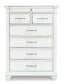 Kanwyn Queen Panel Bed with Storage with Mirrored Dresser, Chest and Nightstand