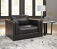 Amiata Chair and Ottoman
