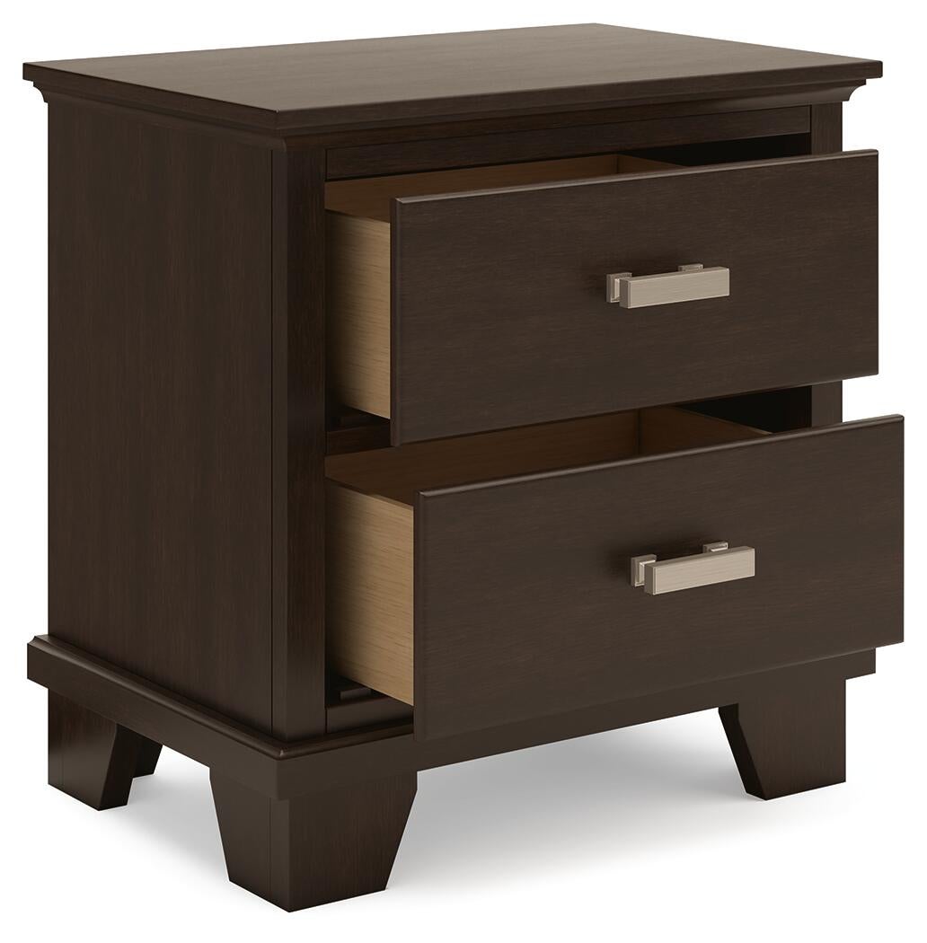 Covetown King Panel Bed, Dresser, Mirror, Chest and Nightstand