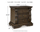 Maylee California King Upholstered Bed, Dresser, Mirror, Chest and Nightstand
