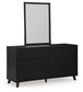 Danziar Queen Panel Bed, Dresser, Mirror, Chest and Nightstand