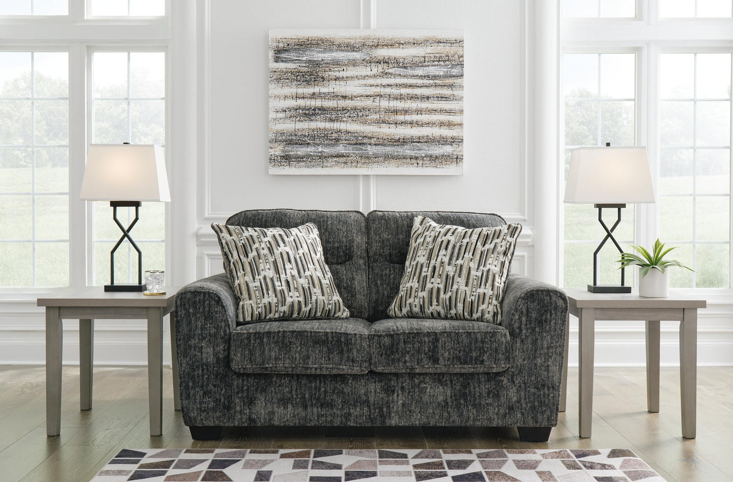 Lonoke Sofa, Loveseat, Chair and Ottoman