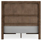 Cabalynn Queen Panel Bed with Storage with Mirrored Dresser, Chest and Nightstand