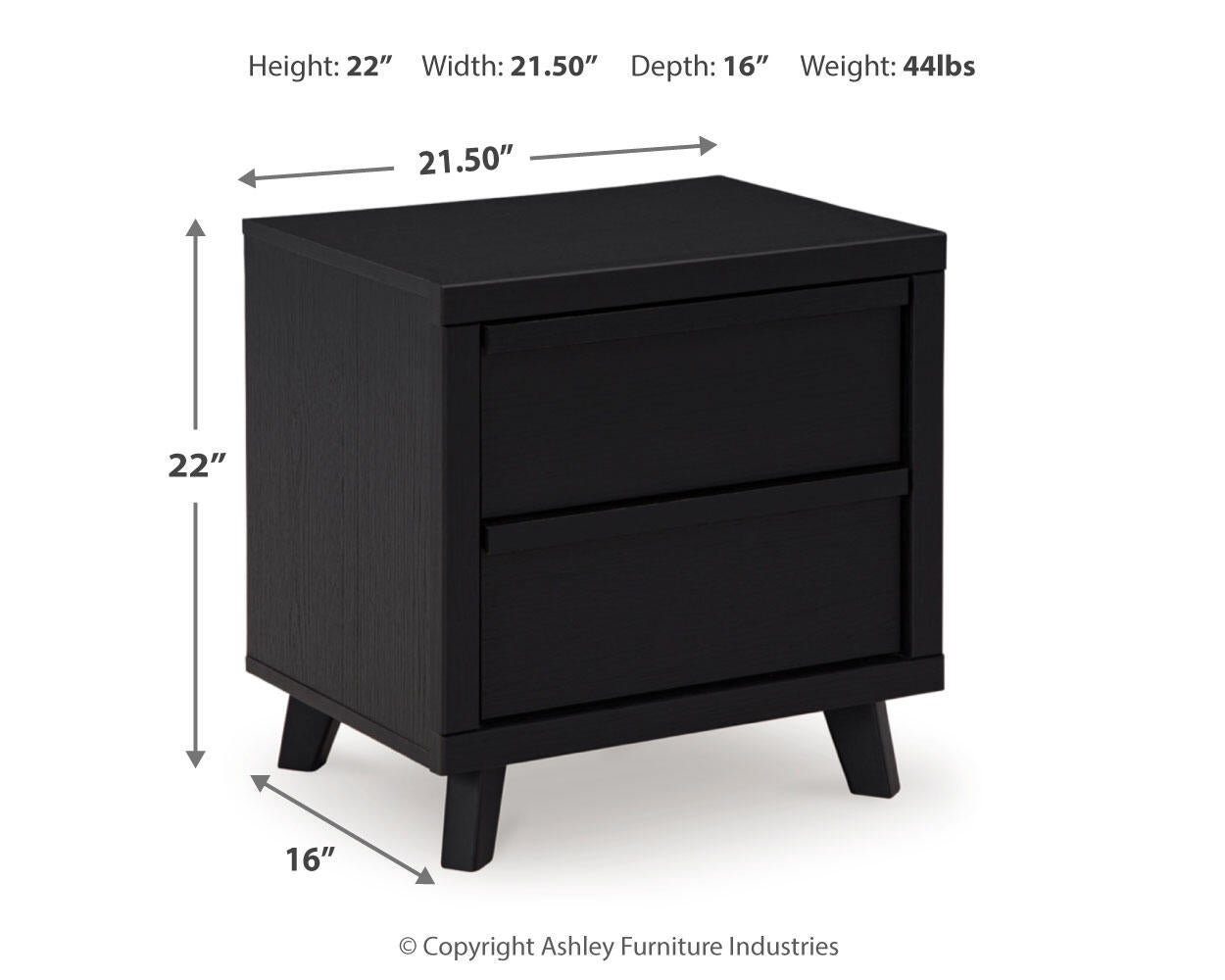 Danziar King Panel Headboard, Dresser, Mirror and Nightstand