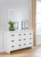 Binterglen Full Panel Bed, Dresser, Mirror, Chest and Nightstand