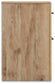 Hyanna King Panel Bed, Dresser, Mirror and Nightstand
