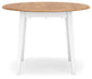 Gesthaven Dining Table and 2 Chairs