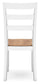 Gesthaven Dining Table and 2 Chairs
