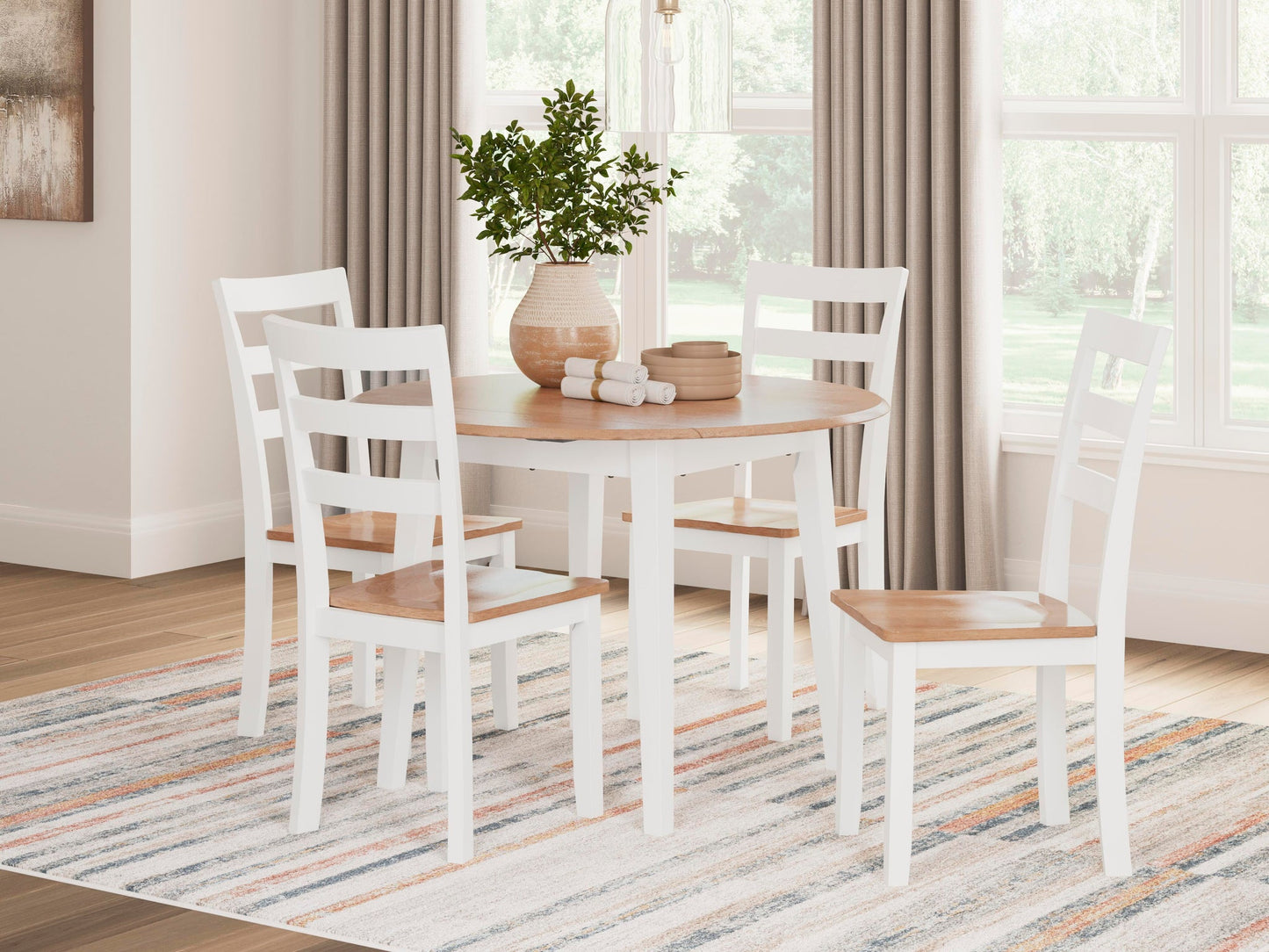 Gesthaven Dining Table and 2 Chairs