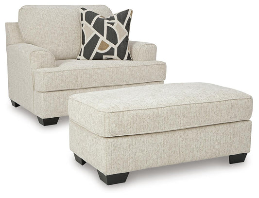 Heartcort Chair and Ottoman