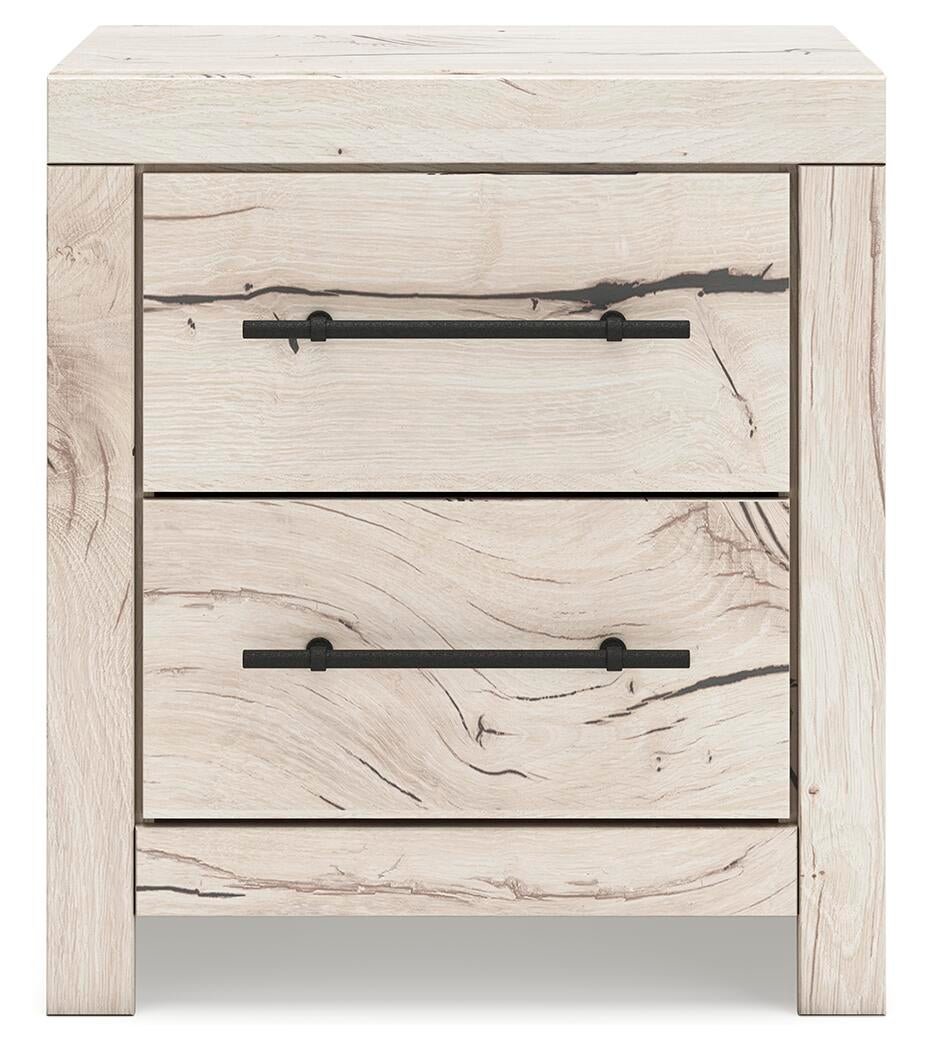 Lawroy Queen Panel Storage Bed, Dresser, Mirror, Chest and Nightstand