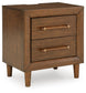 Lyncott Queen Upholstered Panel Bed, Dresser, Mirror, Chest and Nightstand