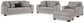 Avenal Park Sofa, Loveseat, Chair and Ottoman