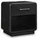 Rowanbeck California King Upholstered Panel Bed, Dresser, Mirror, Chest and Nightstand