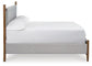 Lyncott King Upholstered Bed with Mirrored Dresser