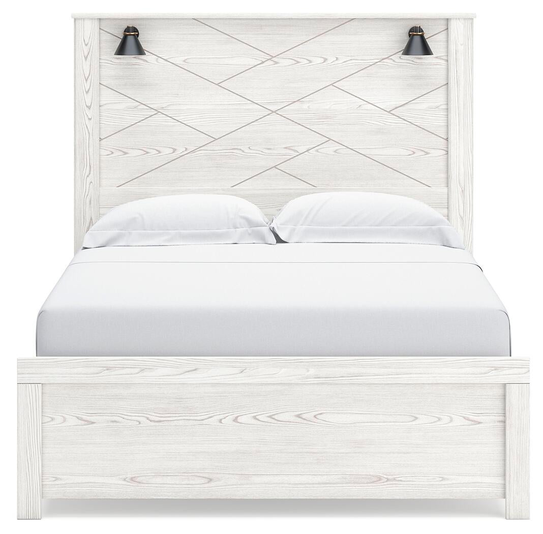 Gerridan Queen Panel Bed, Dresser, Mirror, Chest and Nightstand