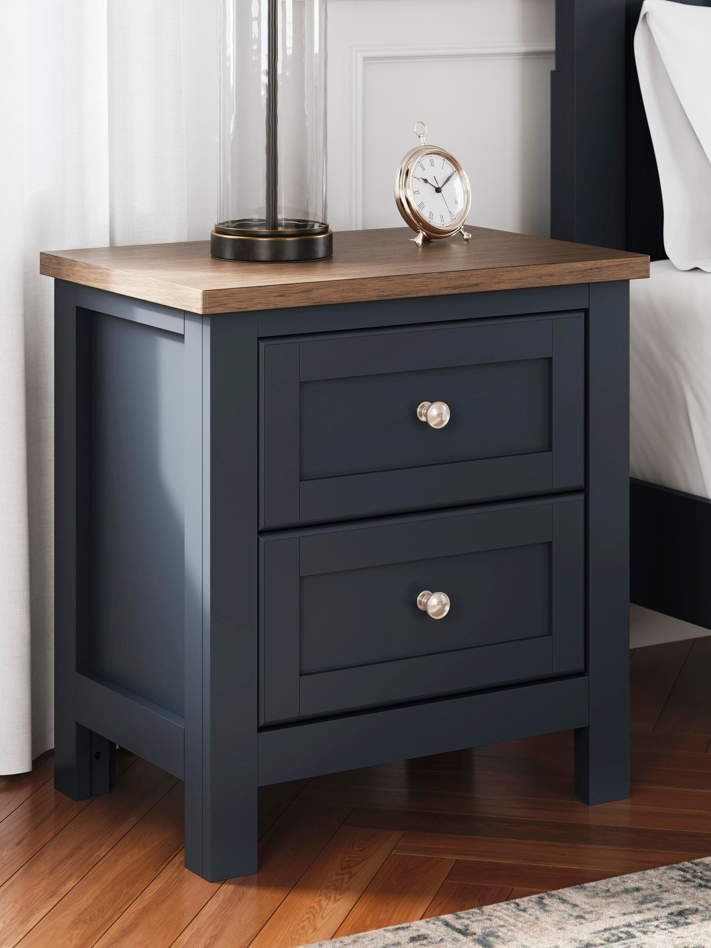 Landocken Queen Panel Bed, Dresser, Mirror and Nightstand