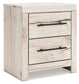 Lawroy Twin Panel Bed with Storage, Dresser, Mirror, Chest and Nightstand
