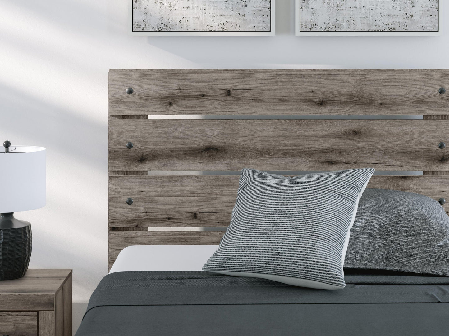 Urbanoore Full Panel Bed, Dresser and Mirror