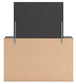 Delmorta Full Panel Bed with Storage, Dresser, Mirror, Chest and Nightstand