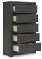 Parlayon Queen Panel Storage Bed, Dresser, Mirror, Chest and Nightstand