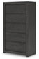 Parlayon Queen Panel Storage Bed, Dresser, Mirror, Chest and Nightstand