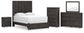 Parlayon Queen Panel Storage Bed, Dresser, Mirror, Chest and Nightstand
