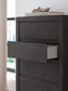 Parlayon Queen Panel Storage Bed, Dresser, Mirror, Chest and Nightstand
