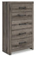 Urbanoore Full Panel Bed with Storage, Dresser, Mirror, Chest and Nightstand