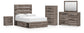 Urbanoore Full Panel Bed with Storage, Dresser, Mirror, Chest and Nightstand