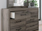Urbanoore Full Panel Bed with Storage, Dresser, Mirror, Chest and Nightstand