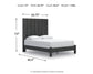 Parlayon Queen Panel Bed, Dresser and Mirror