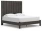 Parlayon King Panel Bed, Dresser, Mirror and Nightstand