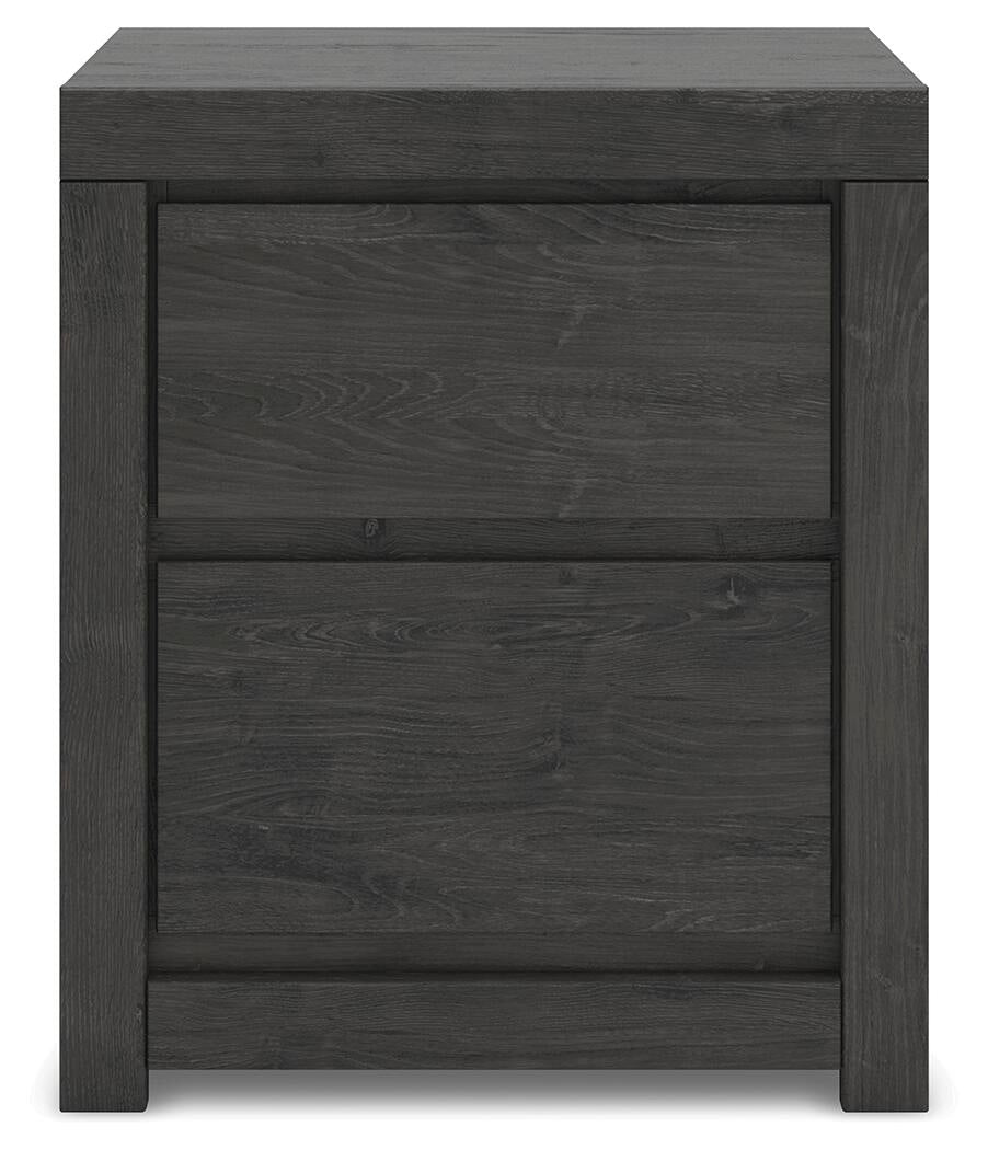 Parlayon King Panel Bed, Dresser, Mirror and Nightstand