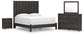 Parlayon King Panel Bed, Dresser, Mirror and Nightstand
