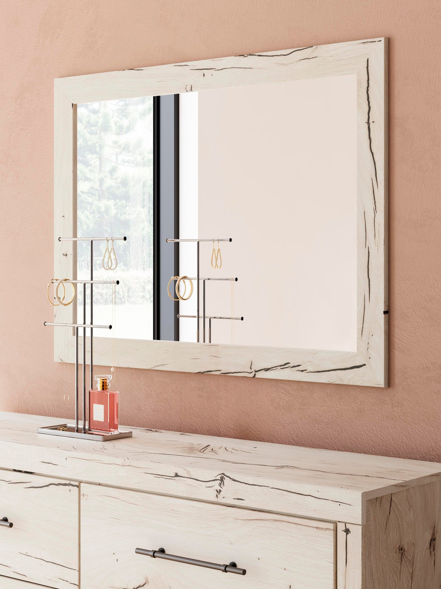Lawroy Full Panel Headboard, Dresser and Mirror